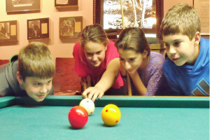 Young Billiard Players