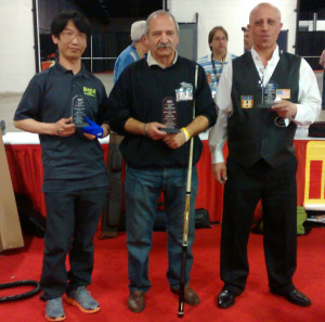 2nd Kang, 1st DeAmato, 3rd Shooni