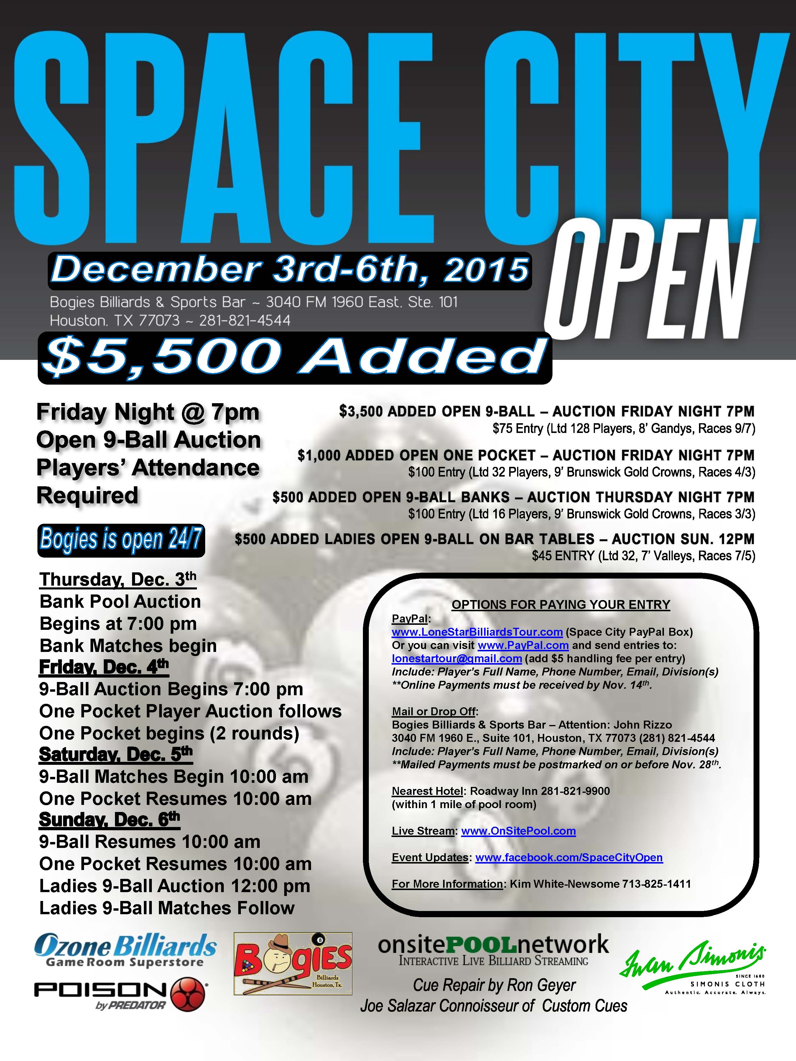 Space City Open IV wed