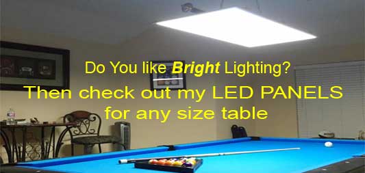 Do You Like Bright Lighting Professor, How Bright Should A Pool Table Light Be