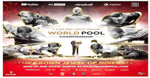 World Pool Championship 2023 To Be Hosted In Kielce, Poland February 1-5 - News